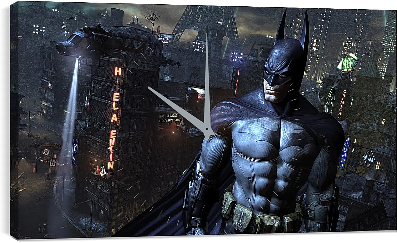 Часы картина - Batman: Arkham City