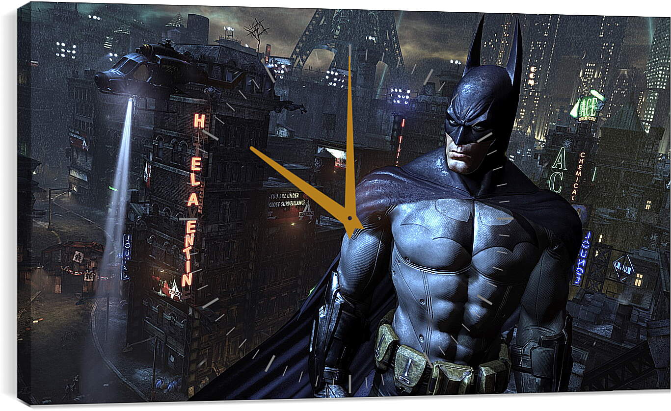 Часы картина - Batman: Arkham City