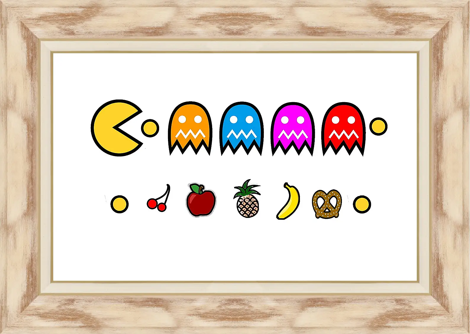 Картина в раме - Pac-Man
