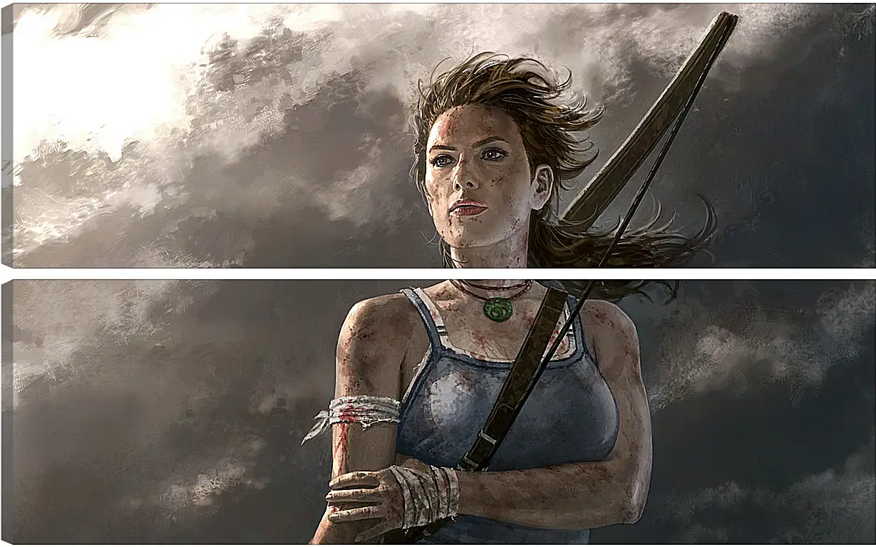 Модульная картина - Tomb Raider