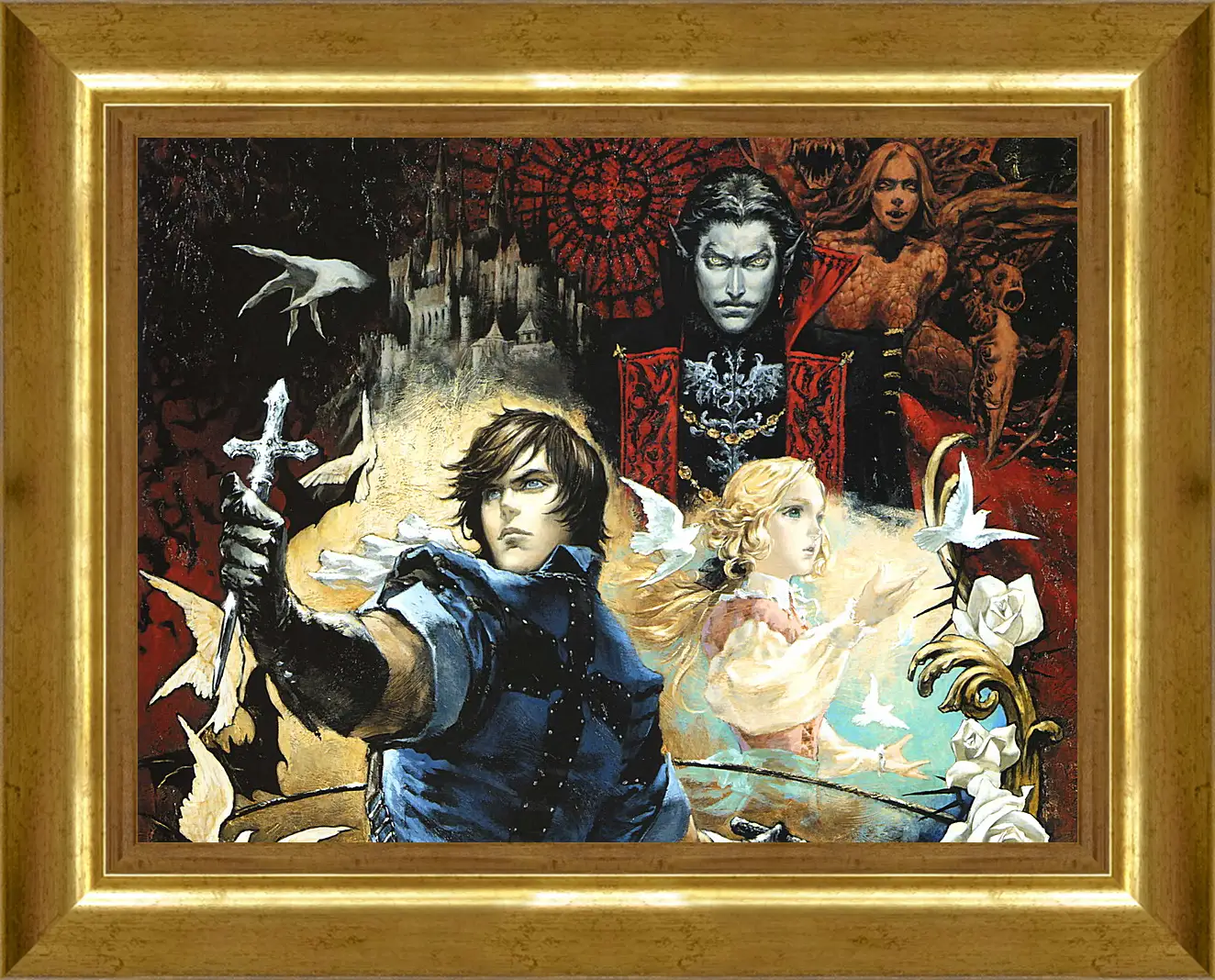 Картина в раме - Castlevania: The Dracula X Chronicles
