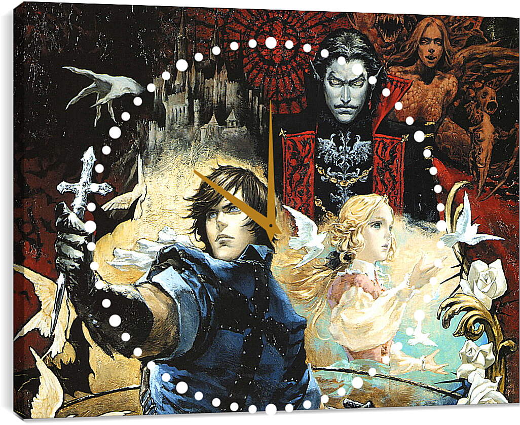 Часы картина - Castlevania: The Dracula X Chronicles
