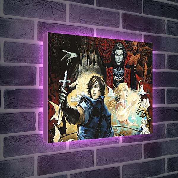 Лайтбокс световая панель - Castlevania: The Dracula X Chronicles
