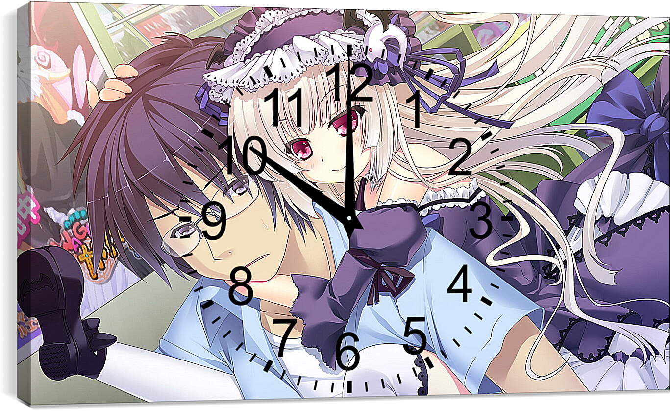 Часы картина - Otama! ~otaku Nakama Wa Chikkoi Mania~
