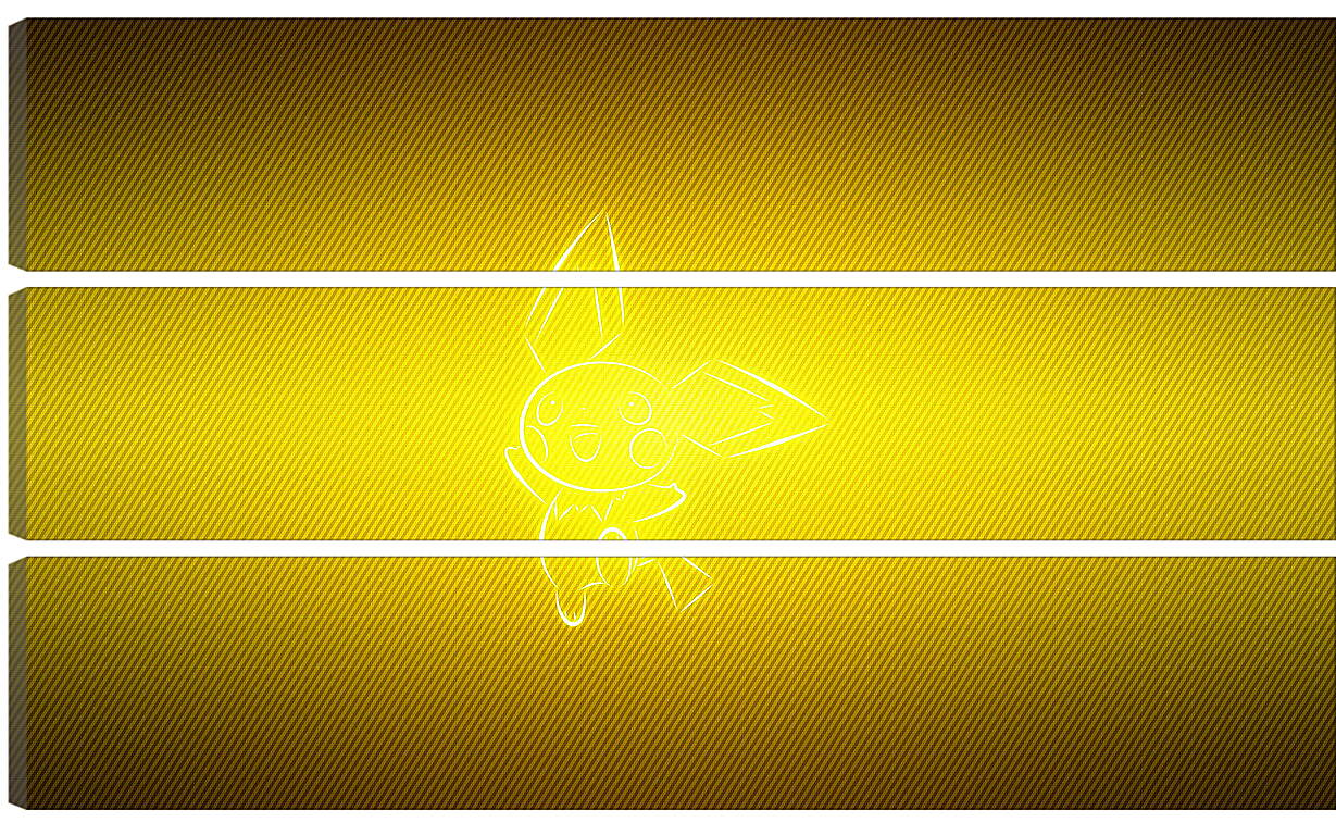Модульная картина - Pokemon
