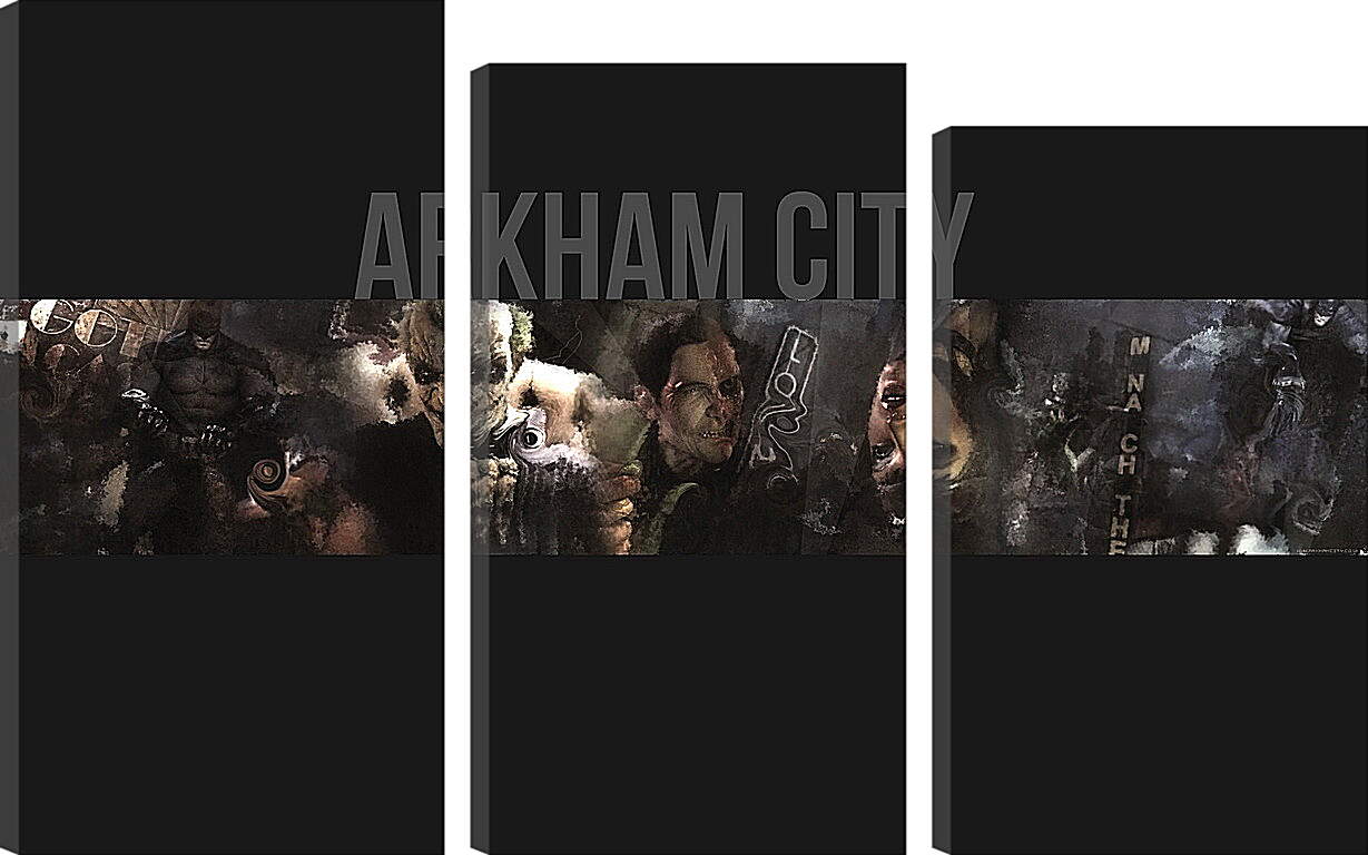 Модульная картина - Batman: Arkham City