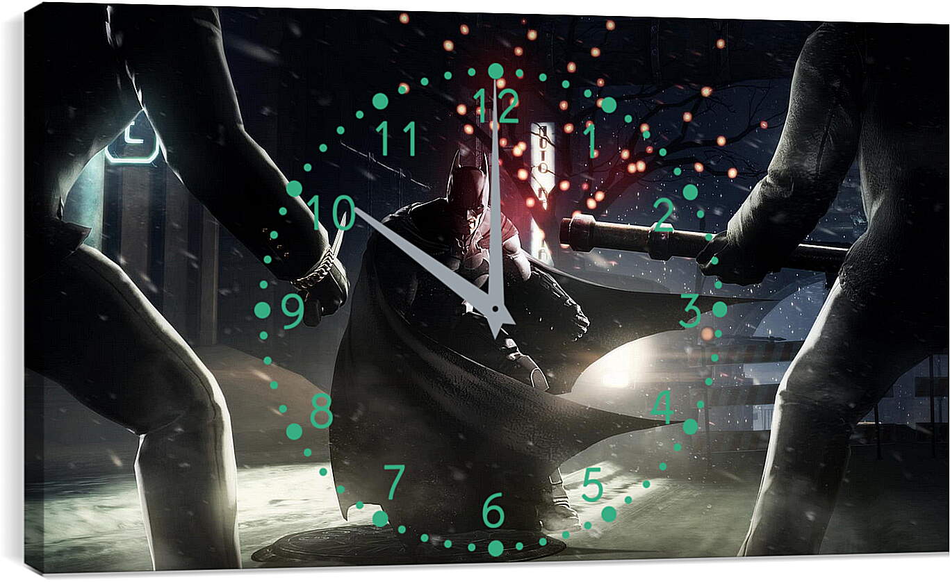 Часы картина - Batman: Arkham Origins
