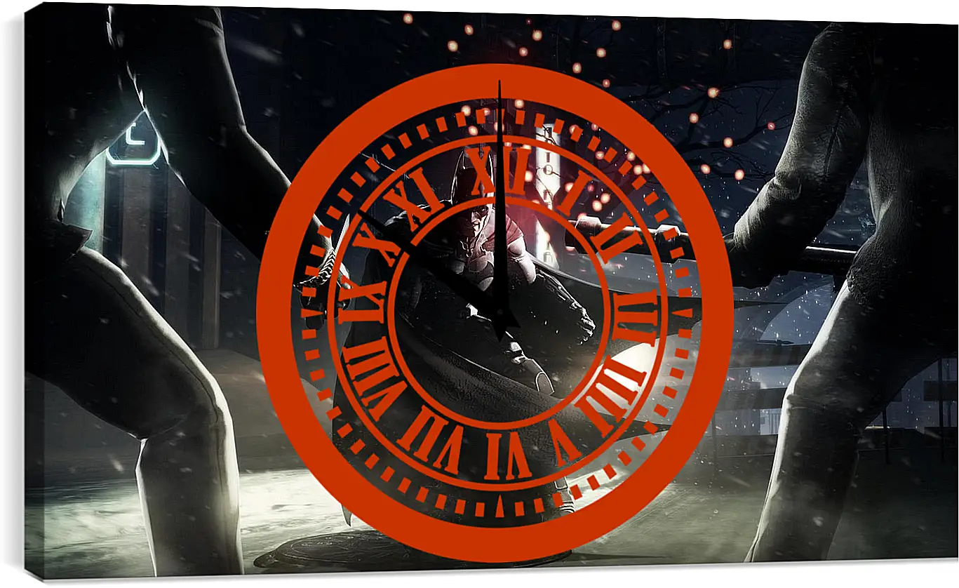 Часы картина - Batman: Arkham Origins
