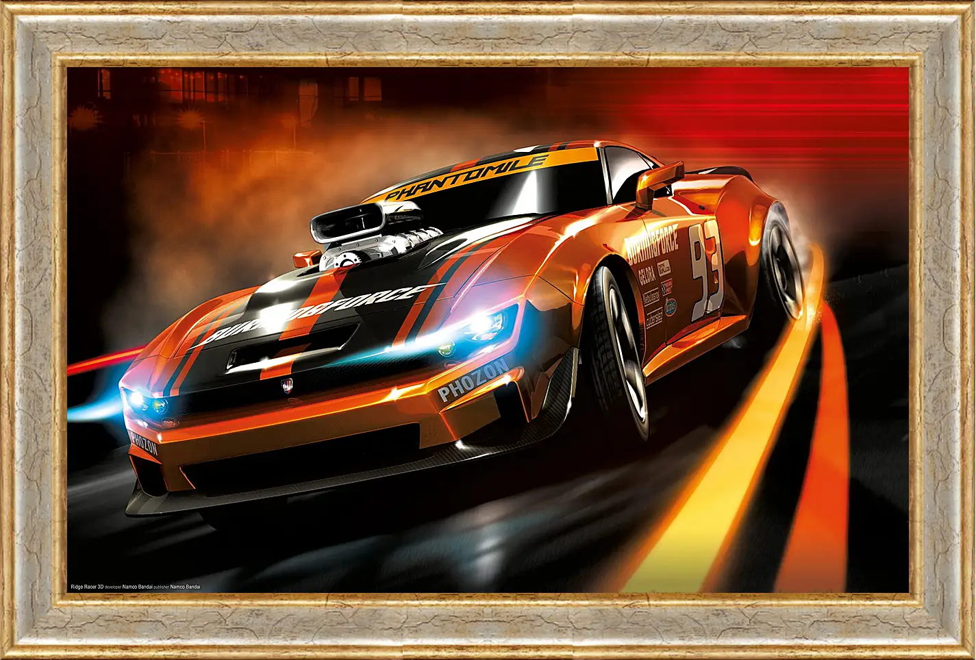 Картина в раме - Ridge Racer
