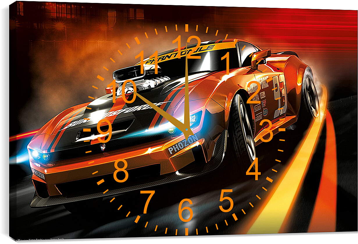 Часы картина - Ridge Racer
