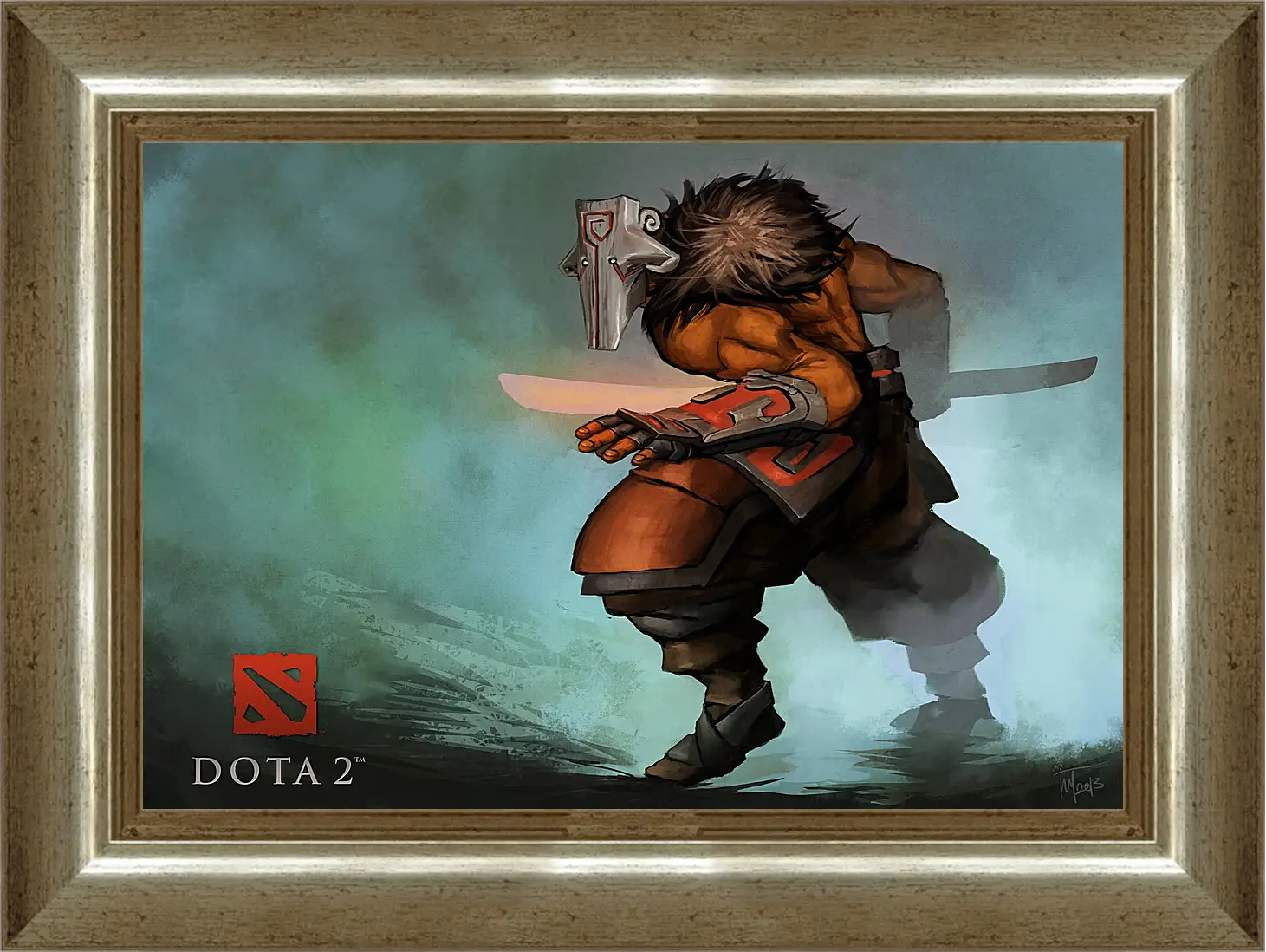 Картина в раме - DotA 2
