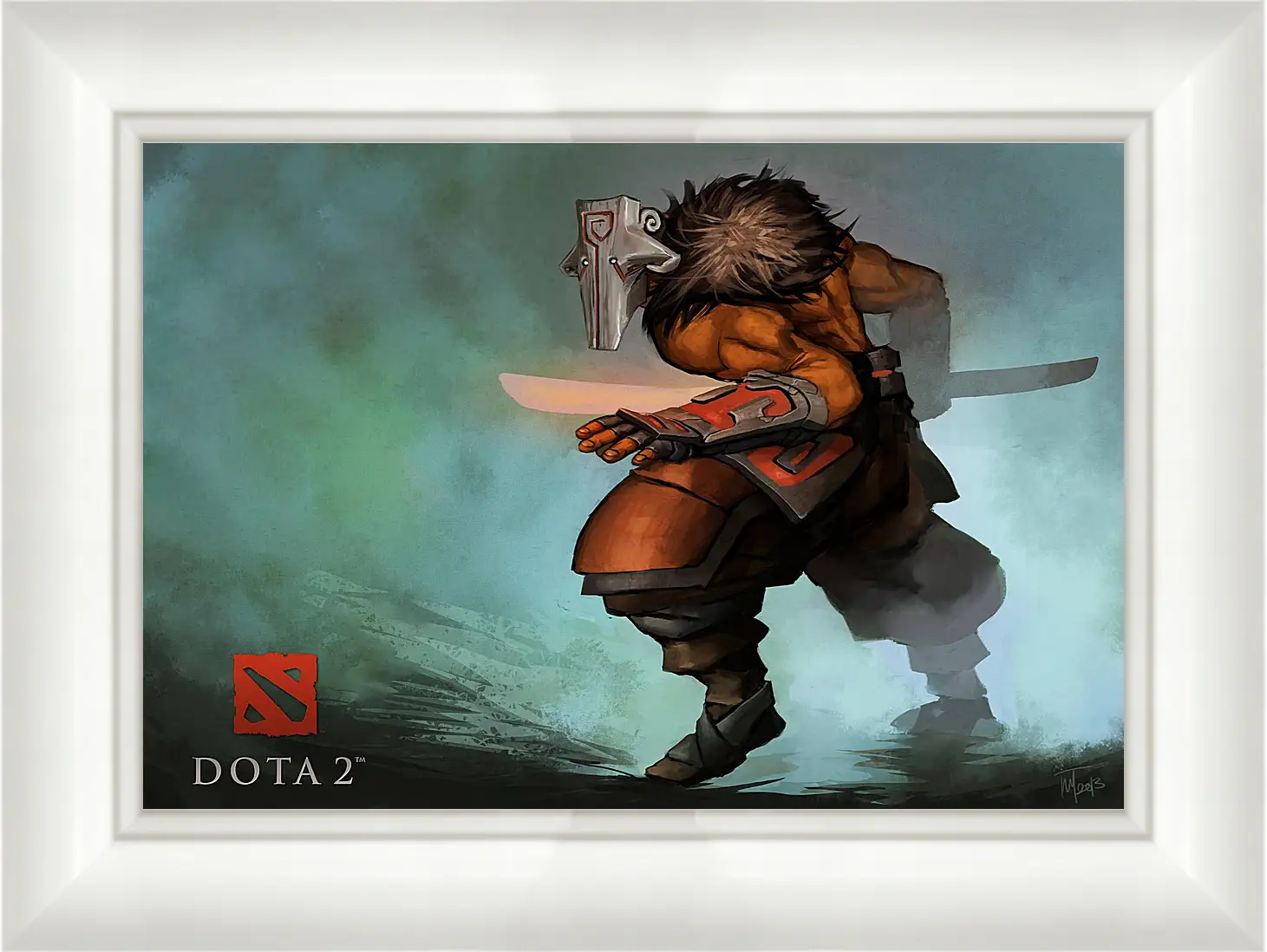 Картина в раме - DotA 2
