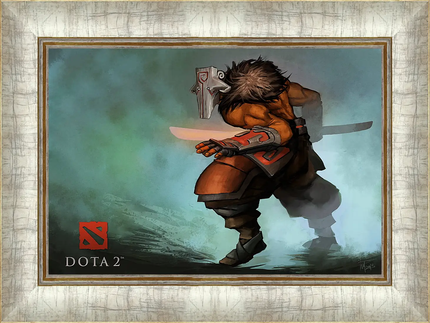 Картина в раме - DotA 2
