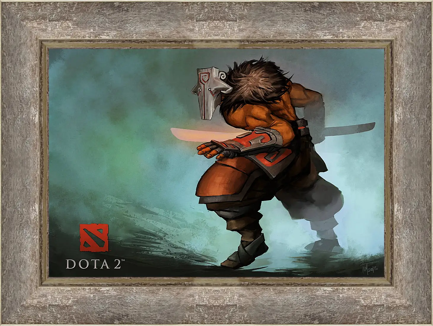 Картина в раме - DotA 2
