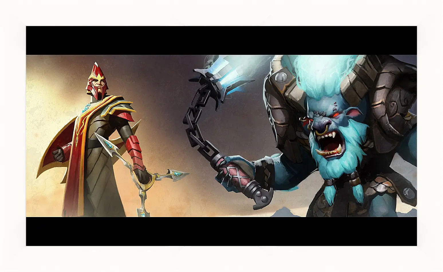 Картина в раме - DotA 2
