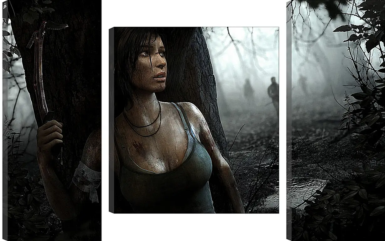 Модульная картина - Tomb Raider