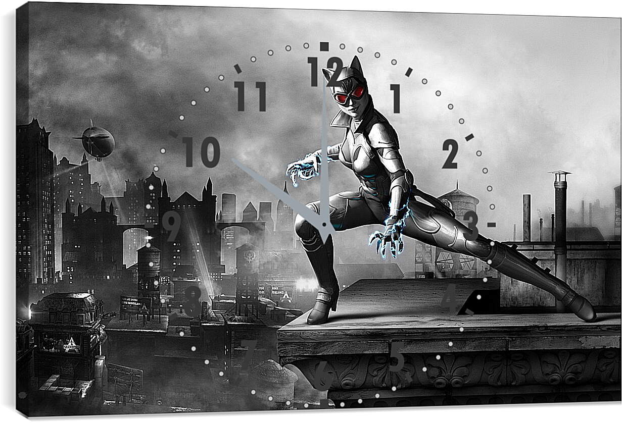 Часы картина - Batman: Arkham City Armored Edition
