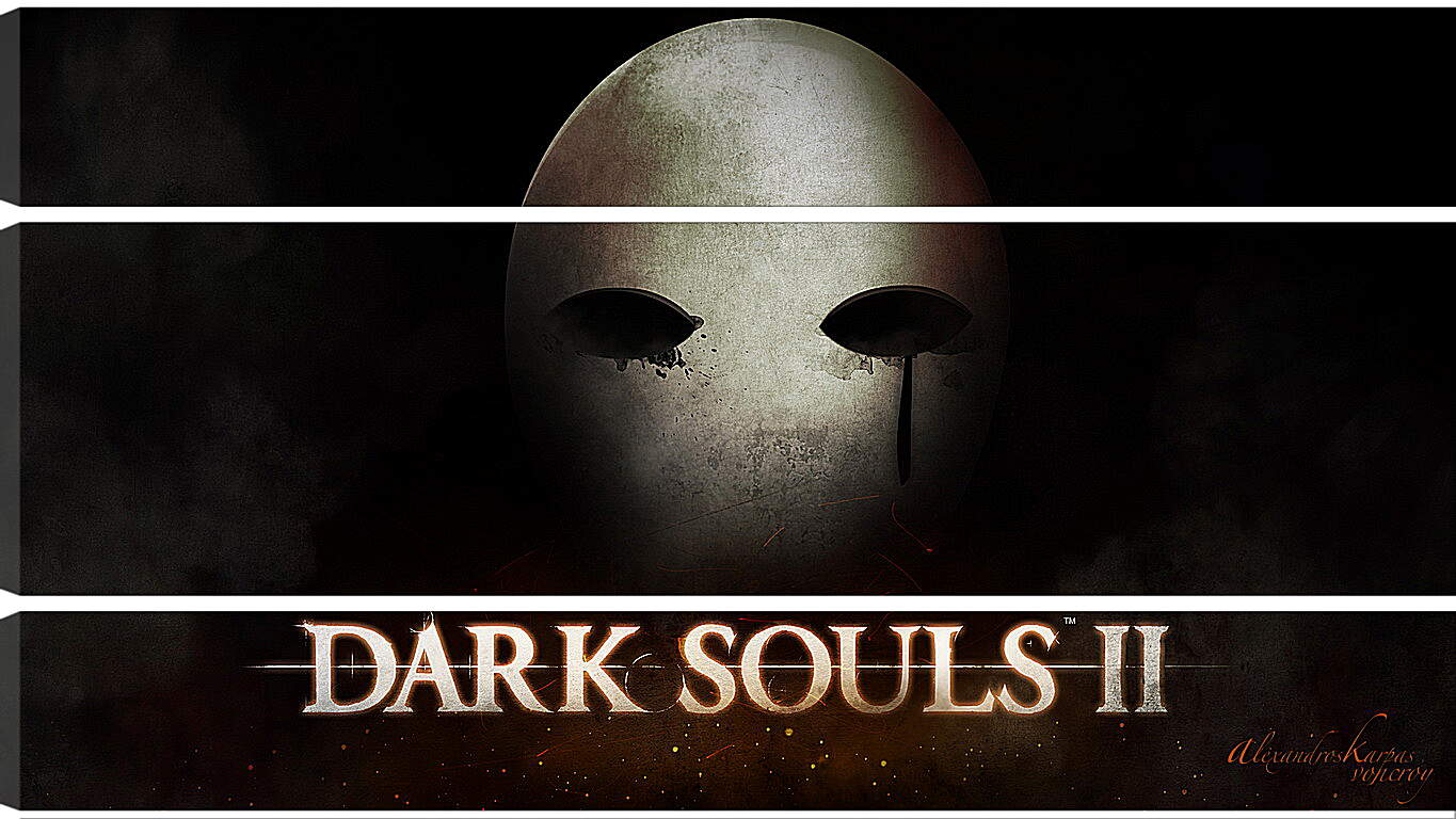 Модульная картина - Dark Souls II
