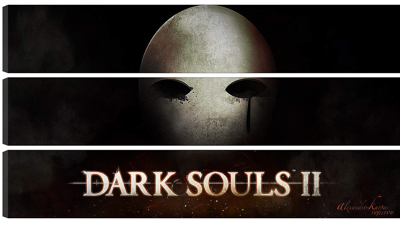 Модульная картина - Dark Souls II

