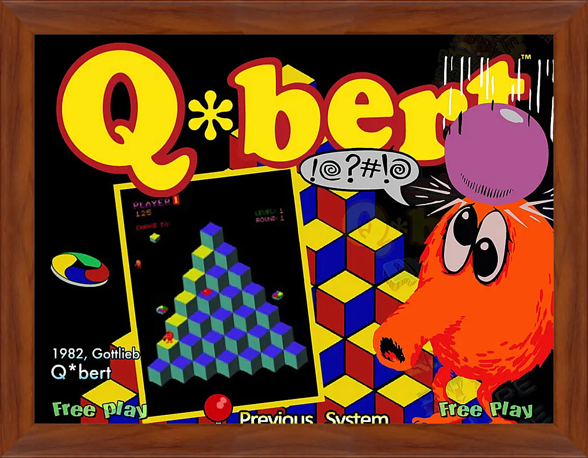 Картина в раме - Q*bert
