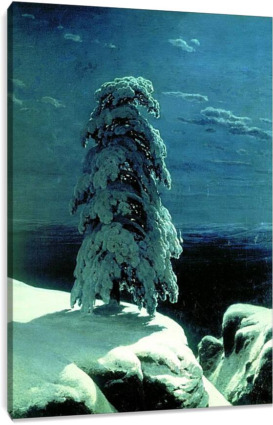 Постер и плакат - На севере диком. Иван Шишкин