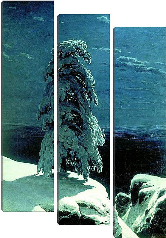 Модульная картина - На севере диком. Иван Шишкин