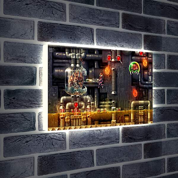 Лайтбокс световая панель - Metroid
