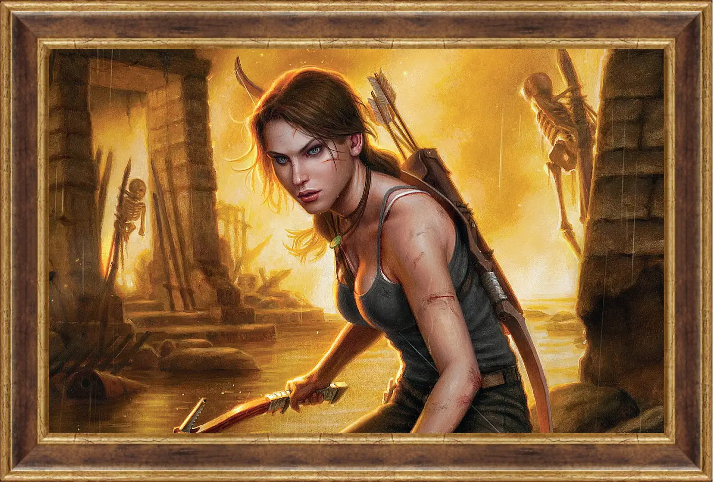 Картина в раме - Tomb Raider