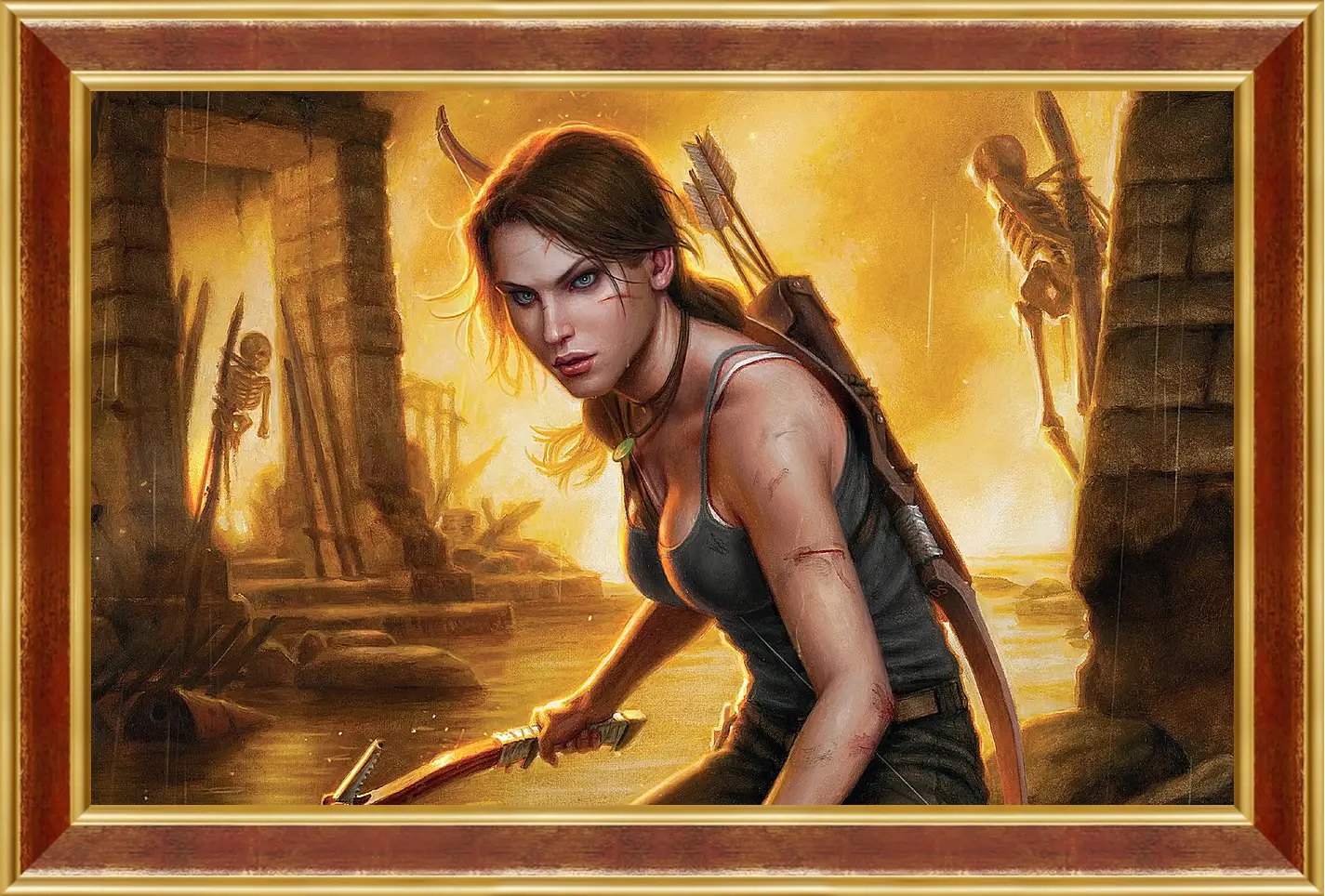 Картина в раме - Tomb Raider