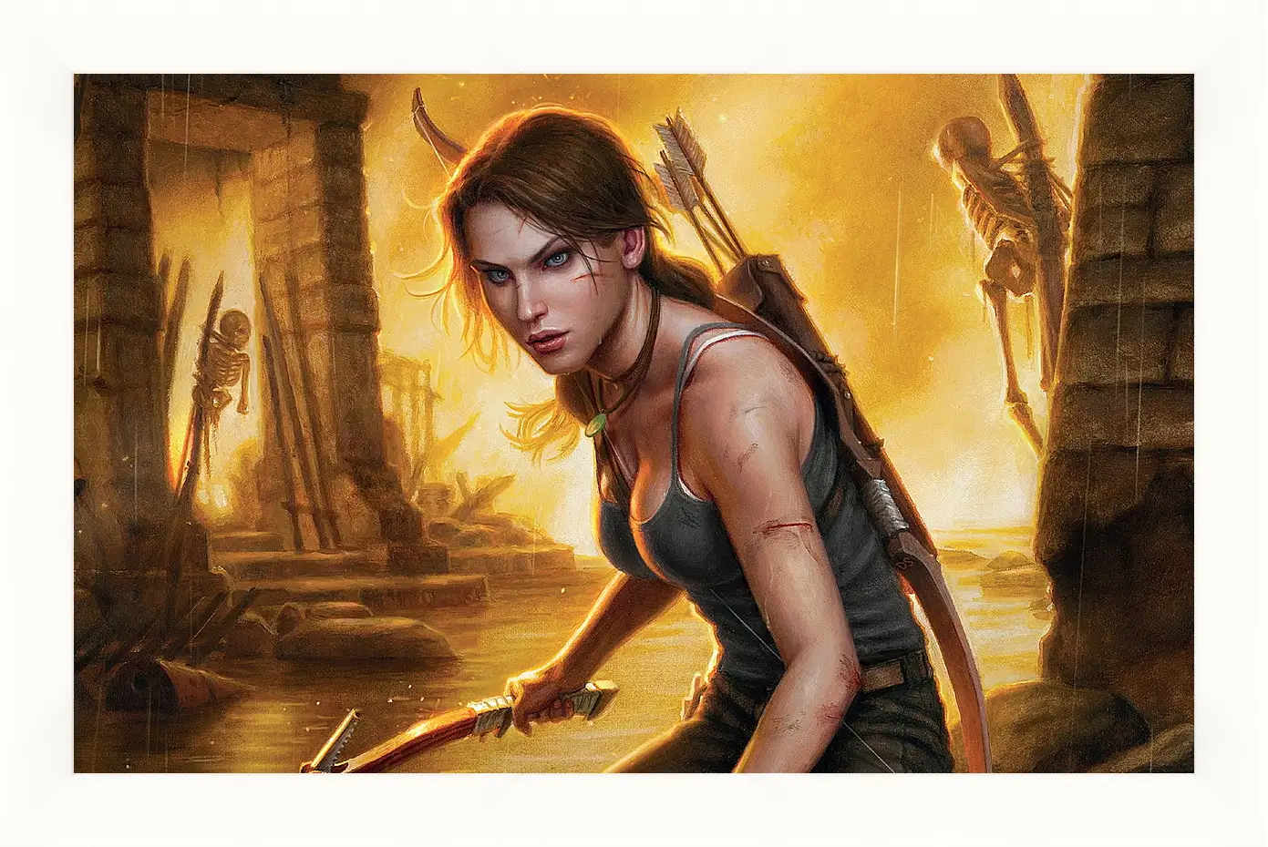 Картина в раме - Tomb Raider