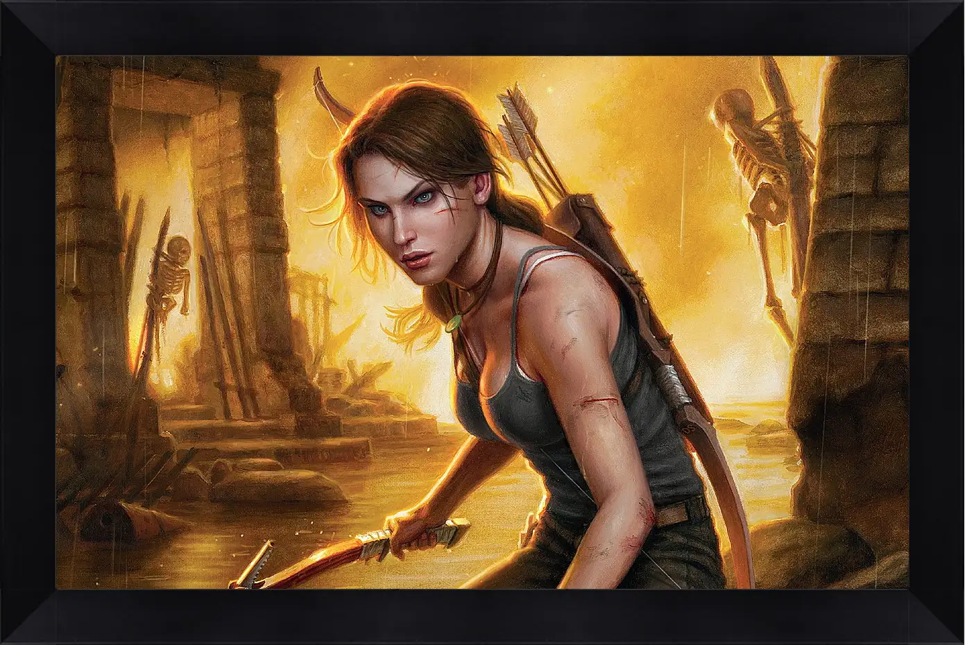 Картина в раме - Tomb Raider