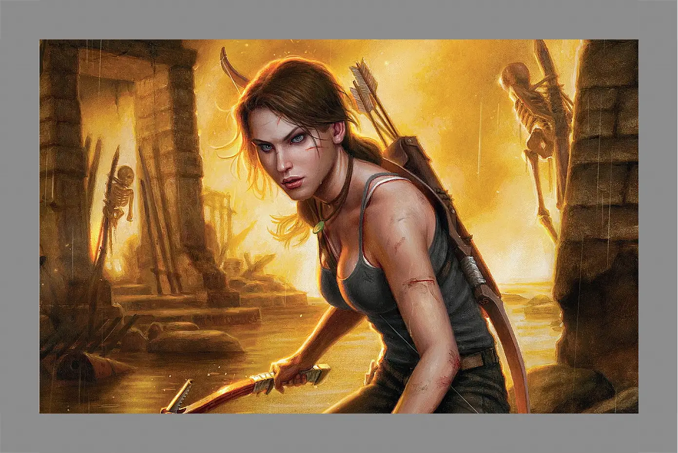 Картина в раме - Tomb Raider