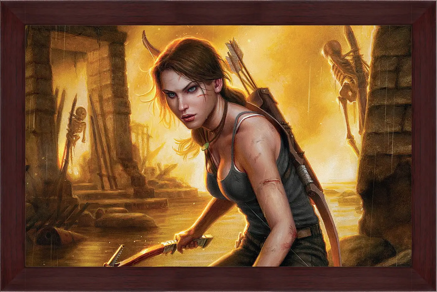 Картина в раме - Tomb Raider