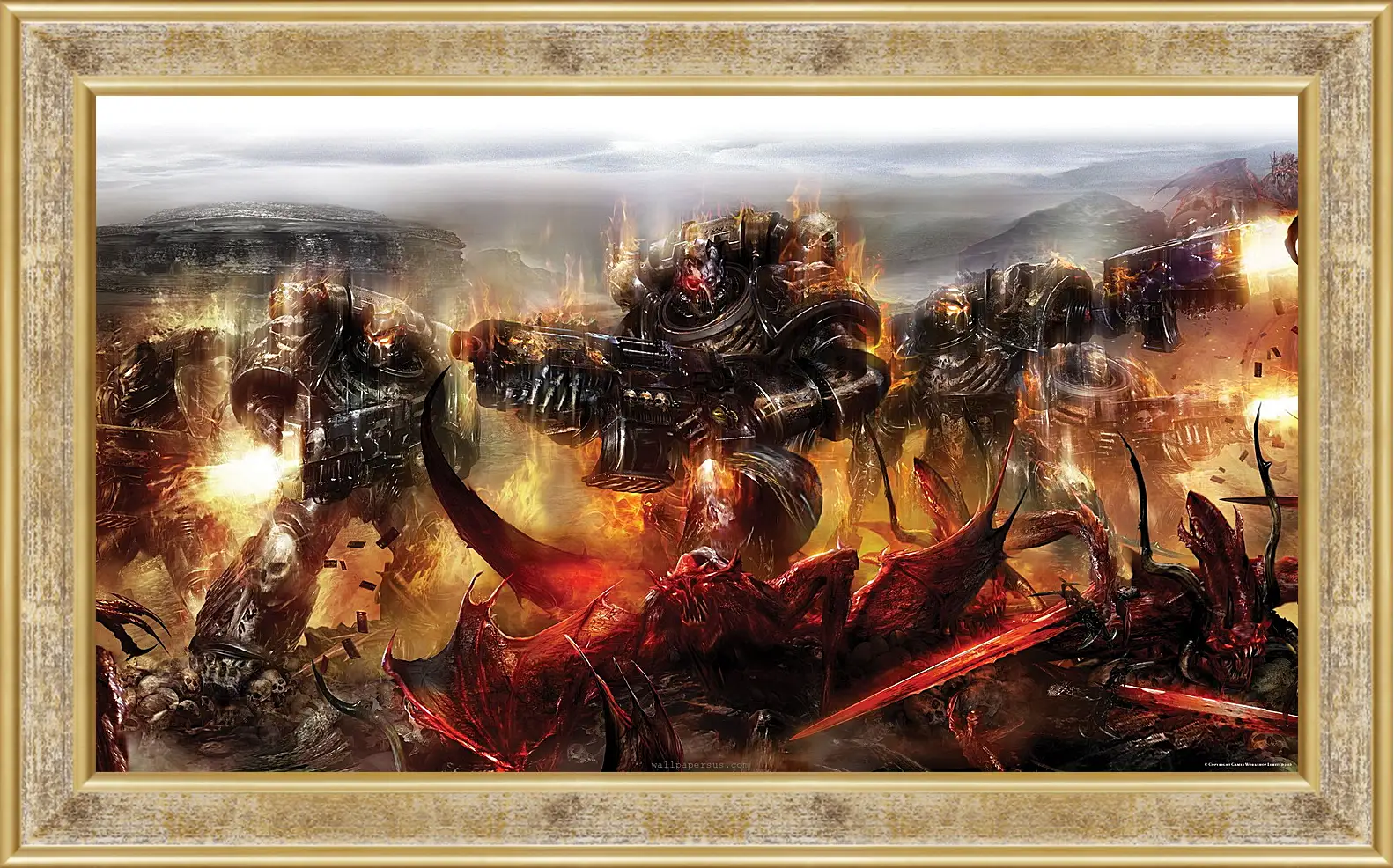 Картина в раме - Warhammer 40K
