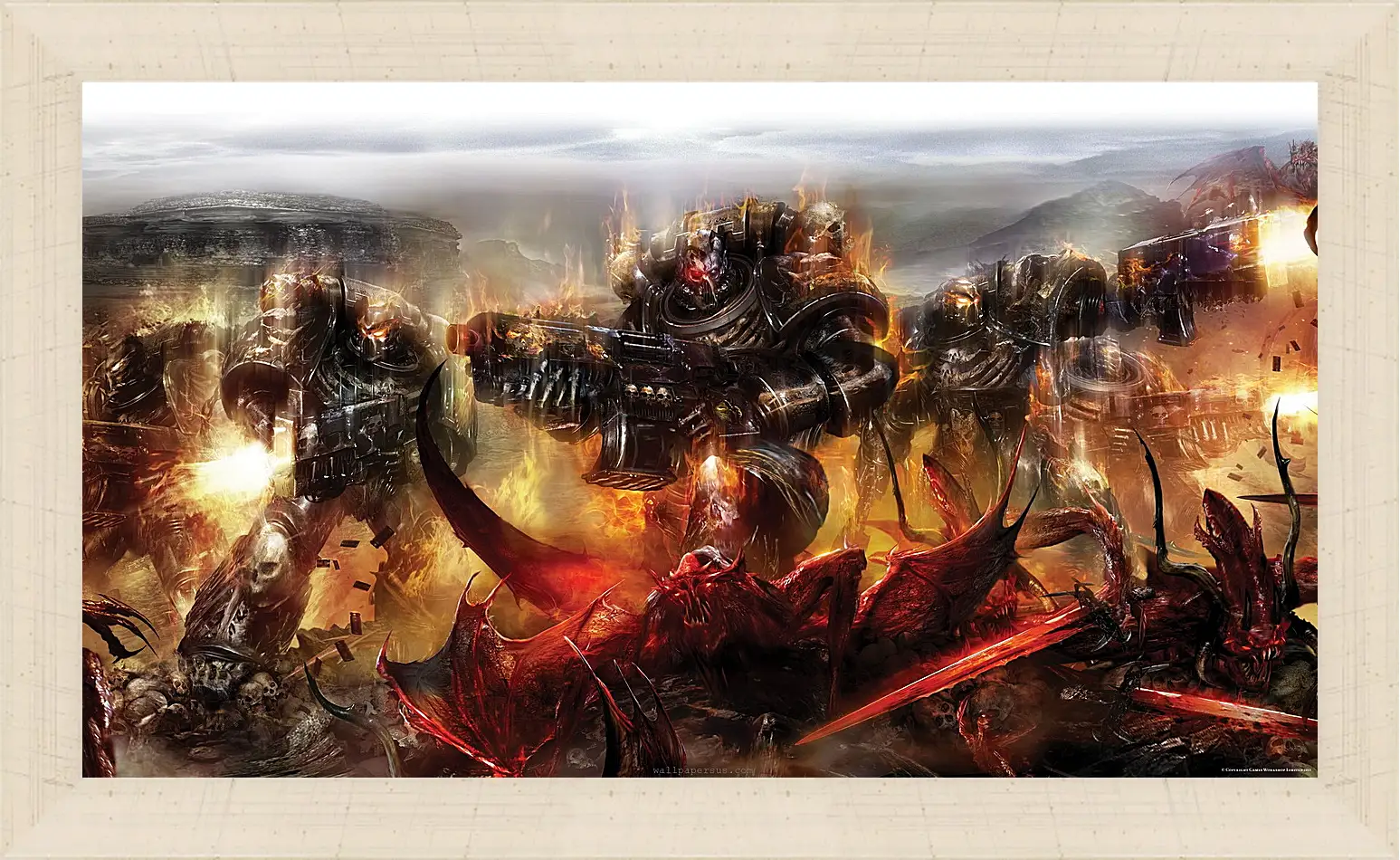 Картина в раме - Warhammer 40K
