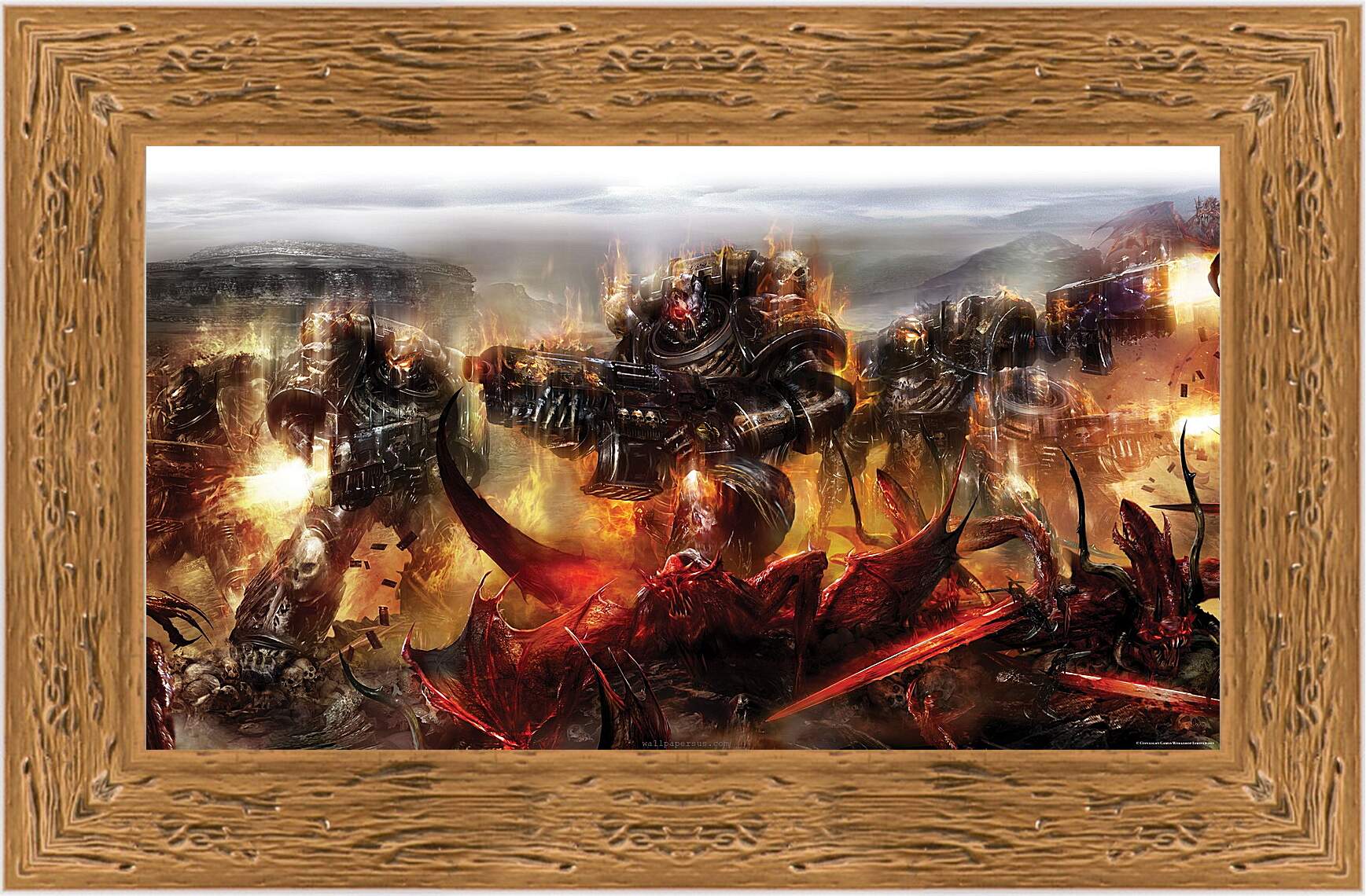 Картина в раме - Warhammer 40K
