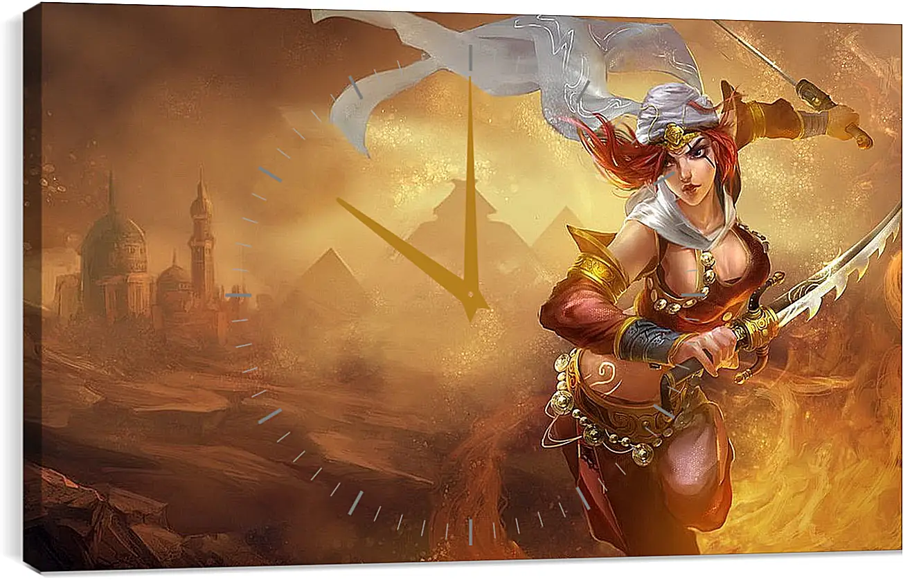 Часы картина - League Of Legends

