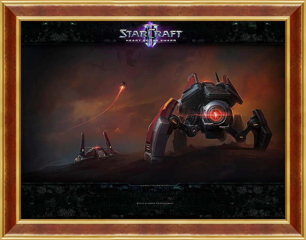 Картина в раме - StarCraft II: Heart Of The Swarm
