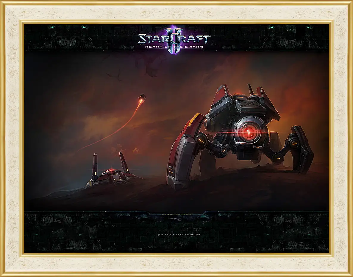 Картина в раме - StarCraft II: Heart Of The Swarm
