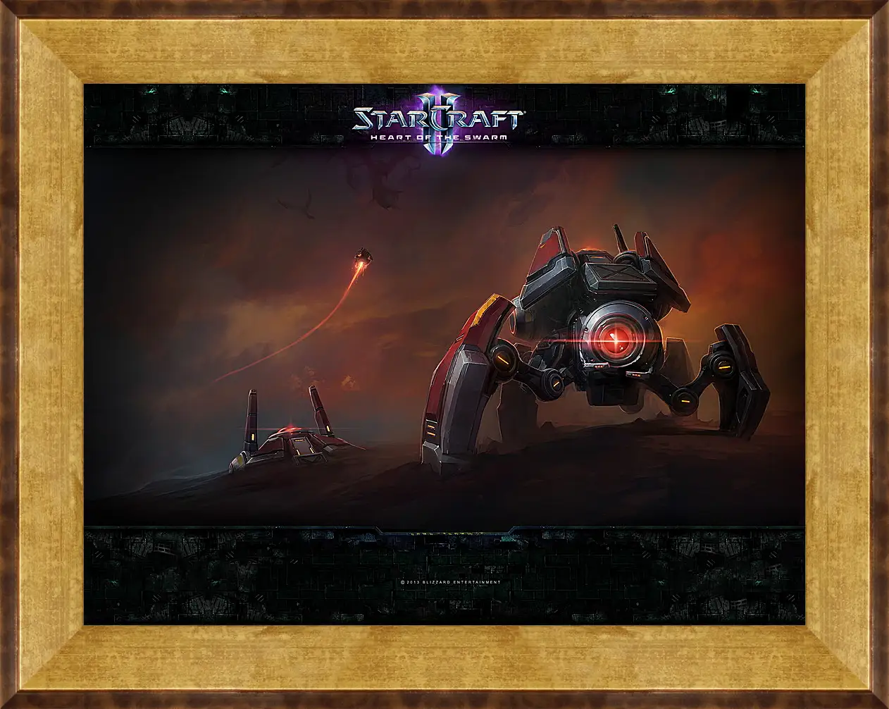 Картина в раме - StarCraft II: Heart Of The Swarm
