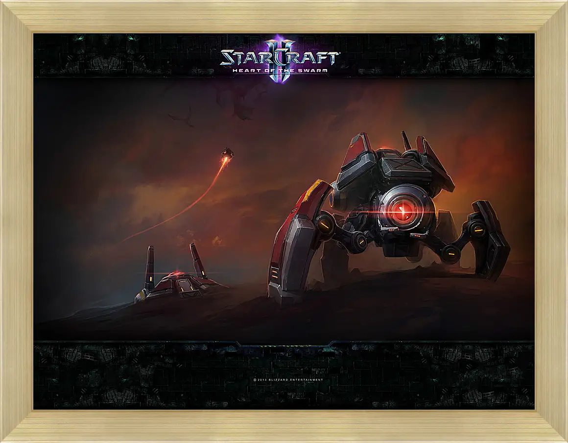 Картина в раме - StarCraft II: Heart Of The Swarm
