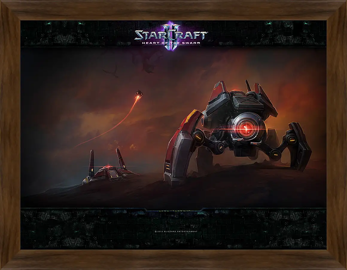 Картина в раме - StarCraft II: Heart Of The Swarm
