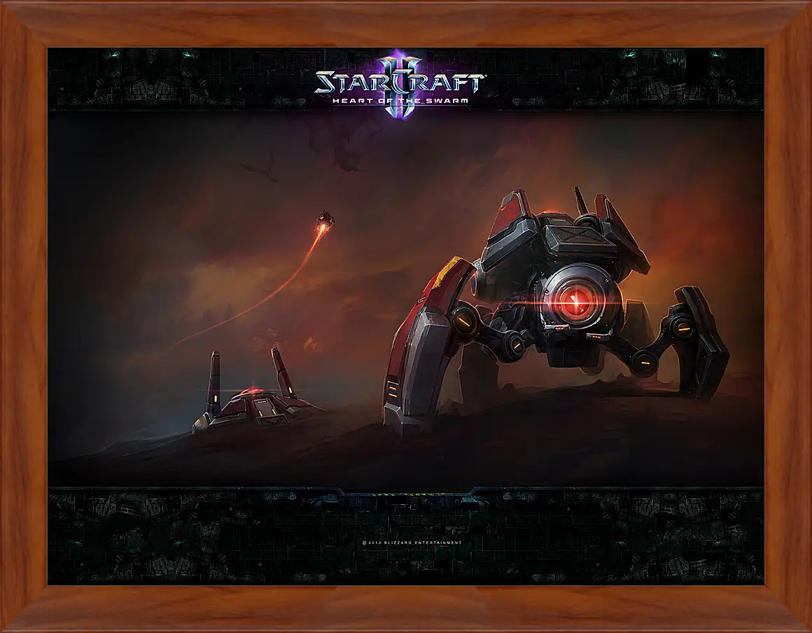 Картина в раме - StarCraft II: Heart Of The Swarm
