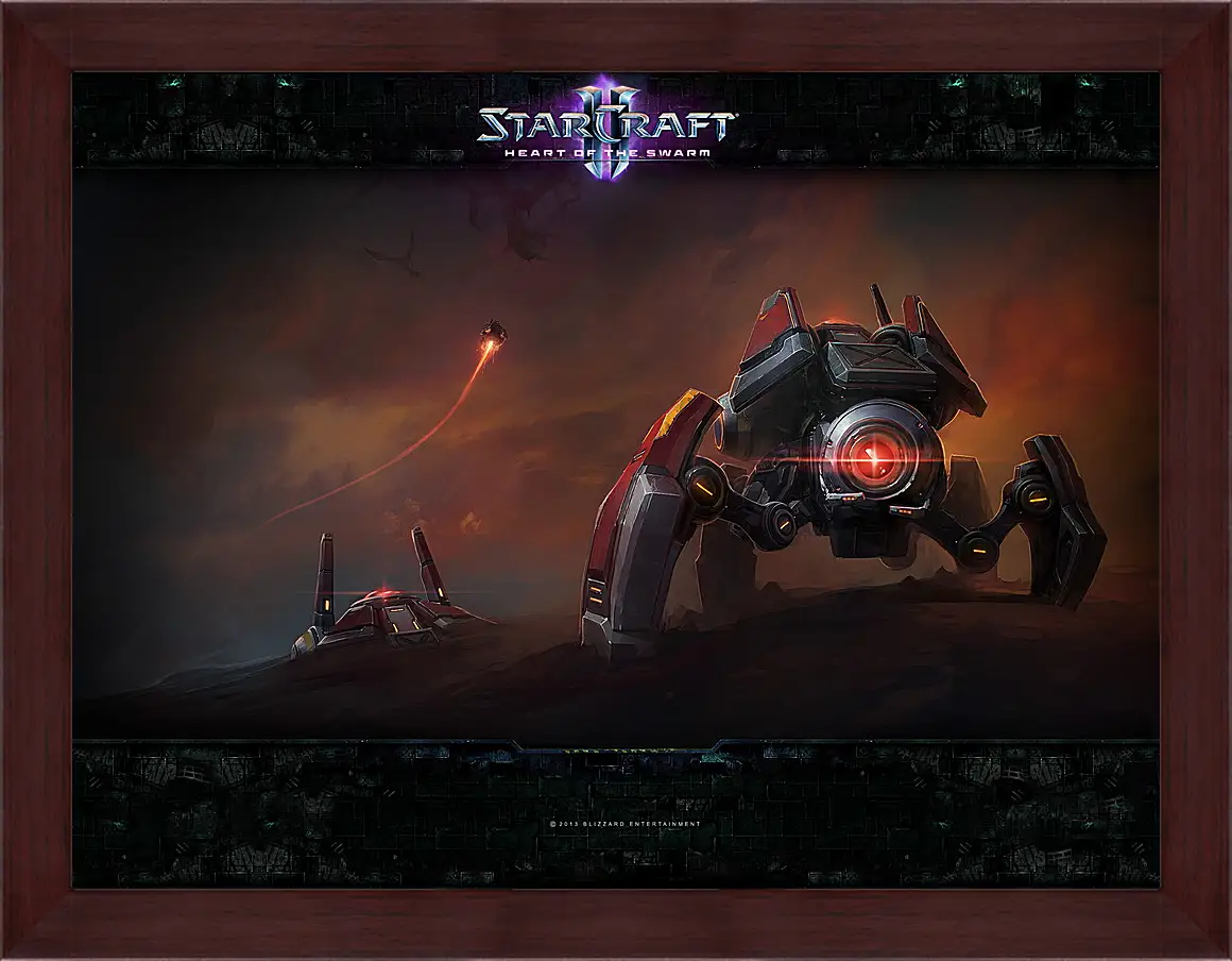 Картина в раме - StarCraft II: Heart Of The Swarm
