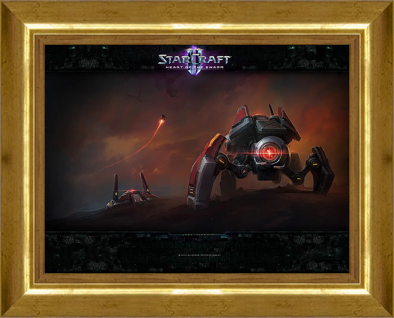 Картина в раме - StarCraft II: Heart Of The Swarm
