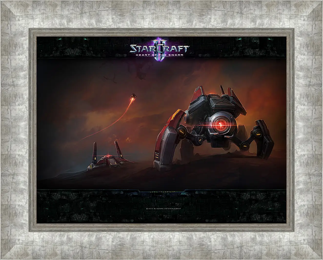 Картина в раме - StarCraft II: Heart Of The Swarm
