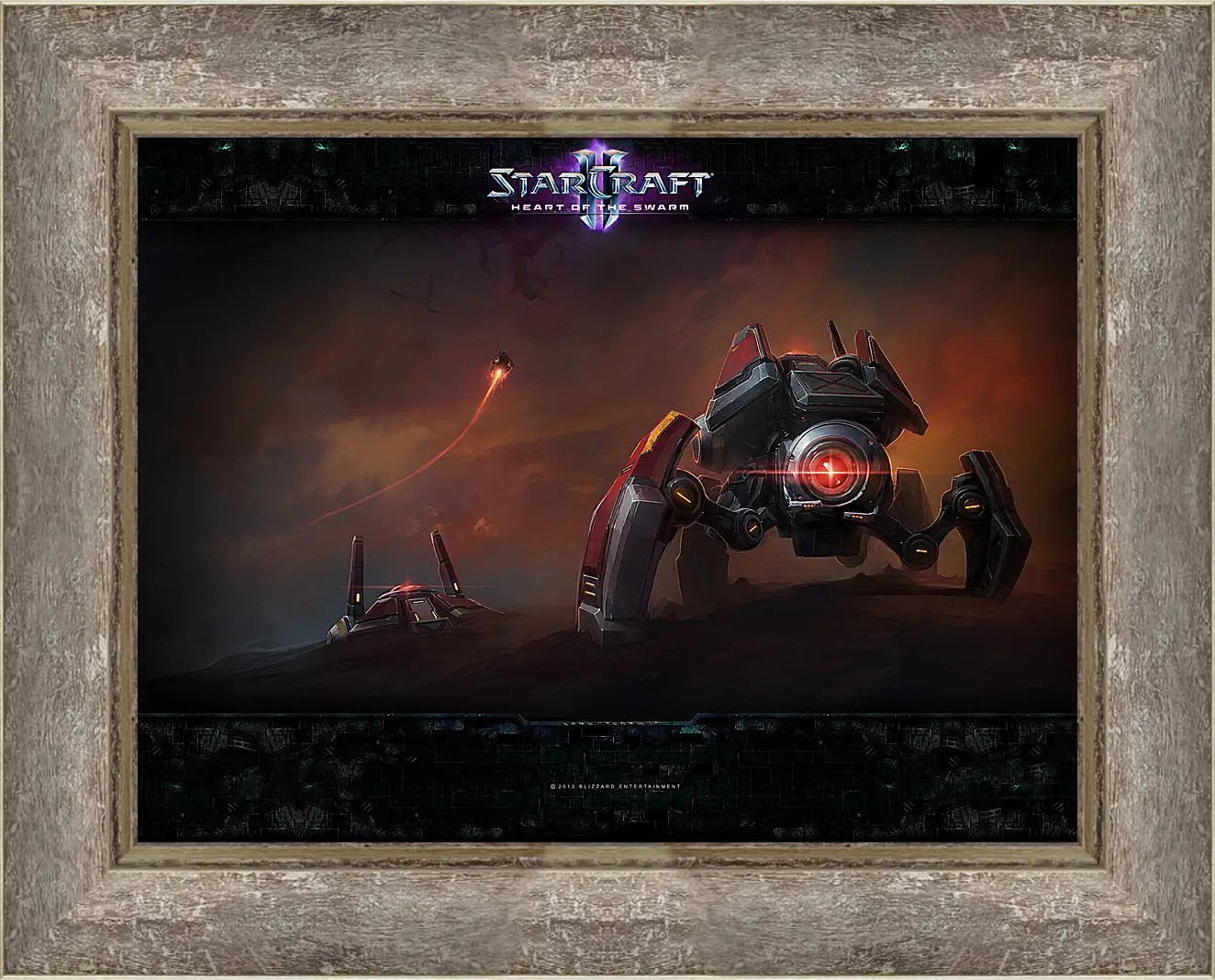 Картина в раме - StarCraft II: Heart Of The Swarm
