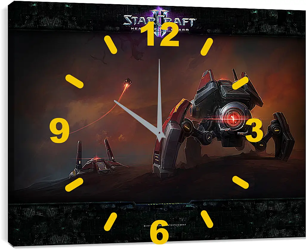 Часы картина - StarCraft II: Heart Of The Swarm
