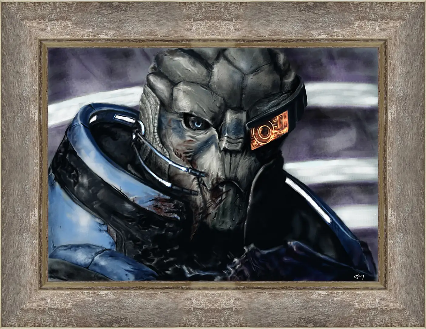 Картина в раме - Mass Effect
