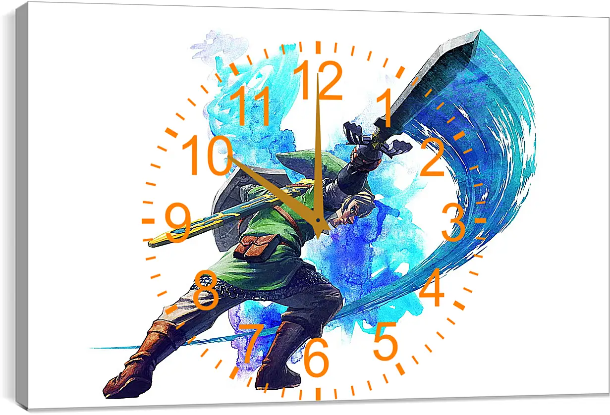 Часы картина - The Legend Of Zelda
